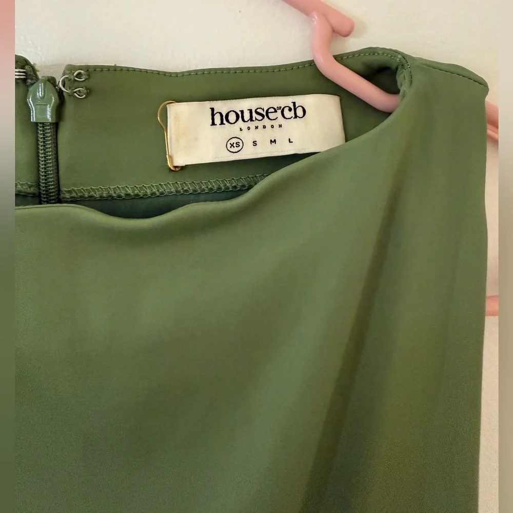 House of CB Olive Green Maxi Dress - Picture 13 of 13